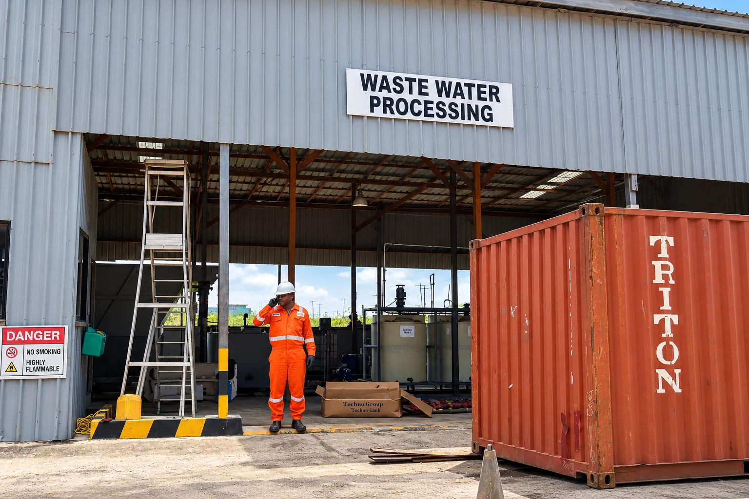 Waste oil recycling and environmental services