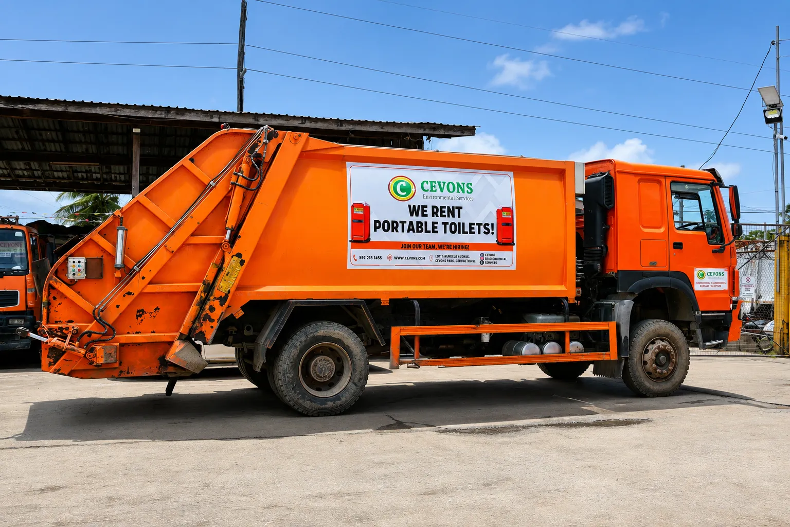 Dumpster Truck