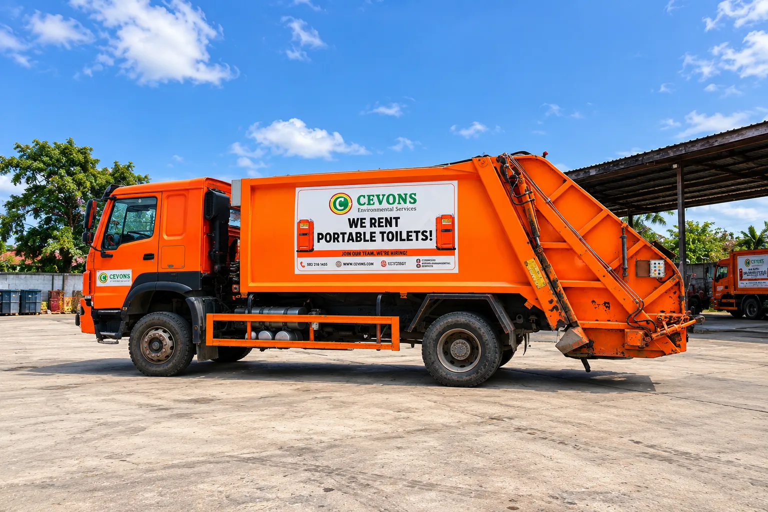 Dumpster Truck